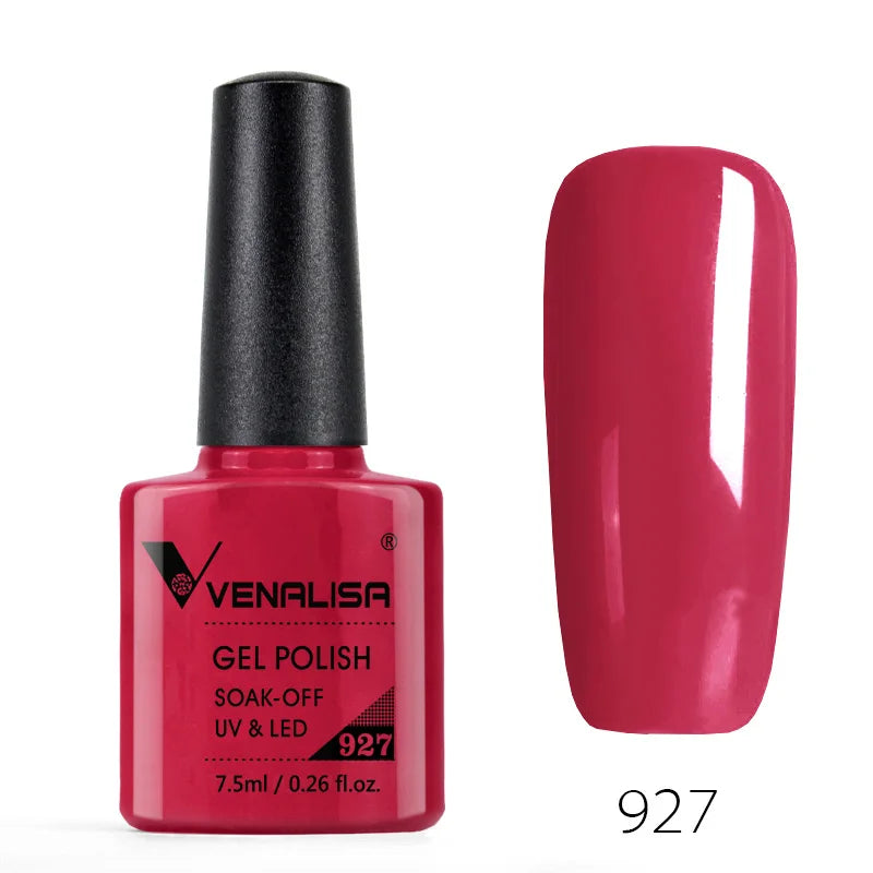 Vernis à ongles Venalisa 7.5ml Fashion Shiny Soak Off UV Gel Nail Gel Polish Cosmetics Nail Art Manicure Nails Gel Polish Tips Nail Varnish