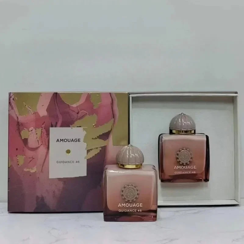 Amouage Guidance46 100ml Eau de parfum pour femmes Parfum élégant de longue durée Parfum féminin Frais Chaud Unique Six variantes Or Existence