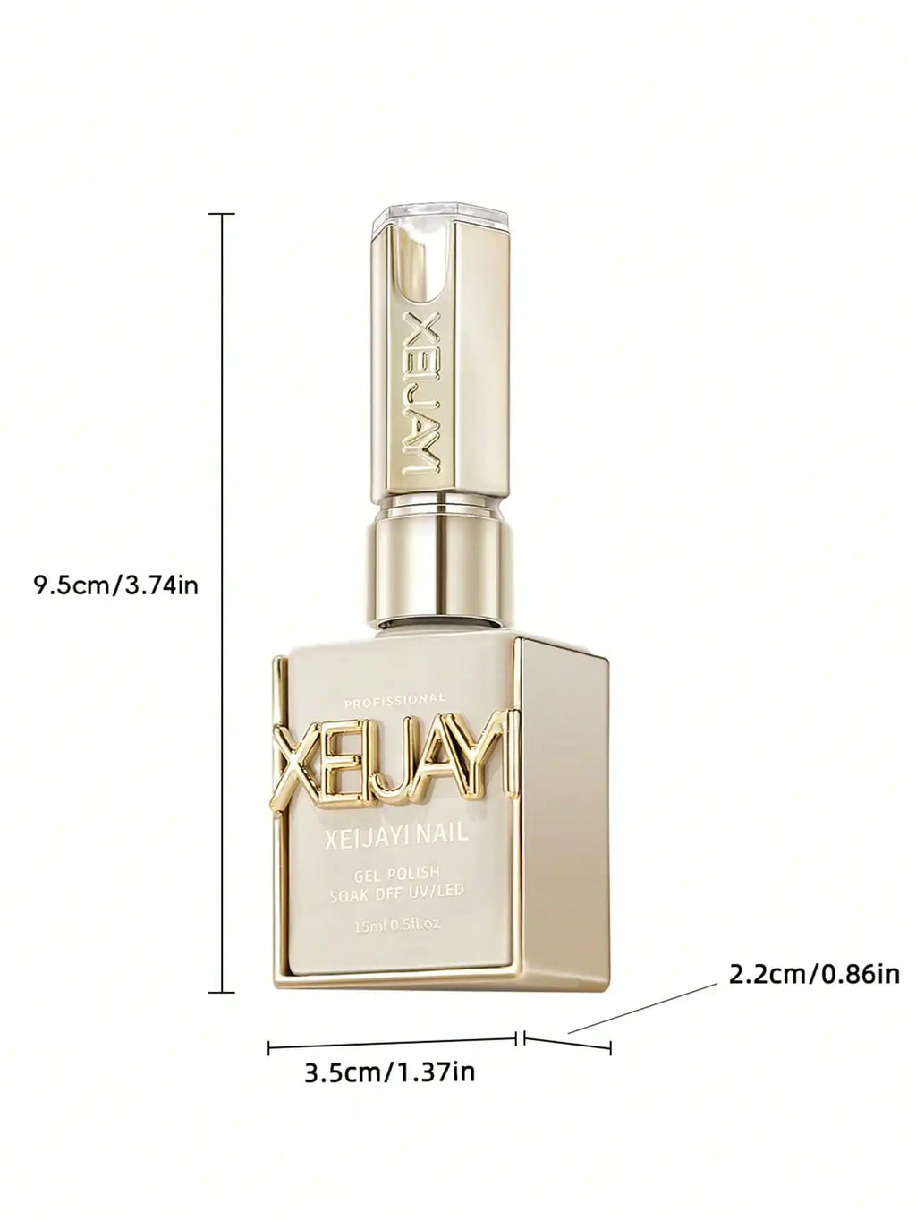 1Pc 15ML blanc laiteux pur vernis à ongles Gel ajouter Semi-Permanent tremper UV LED Construction Gel vernis