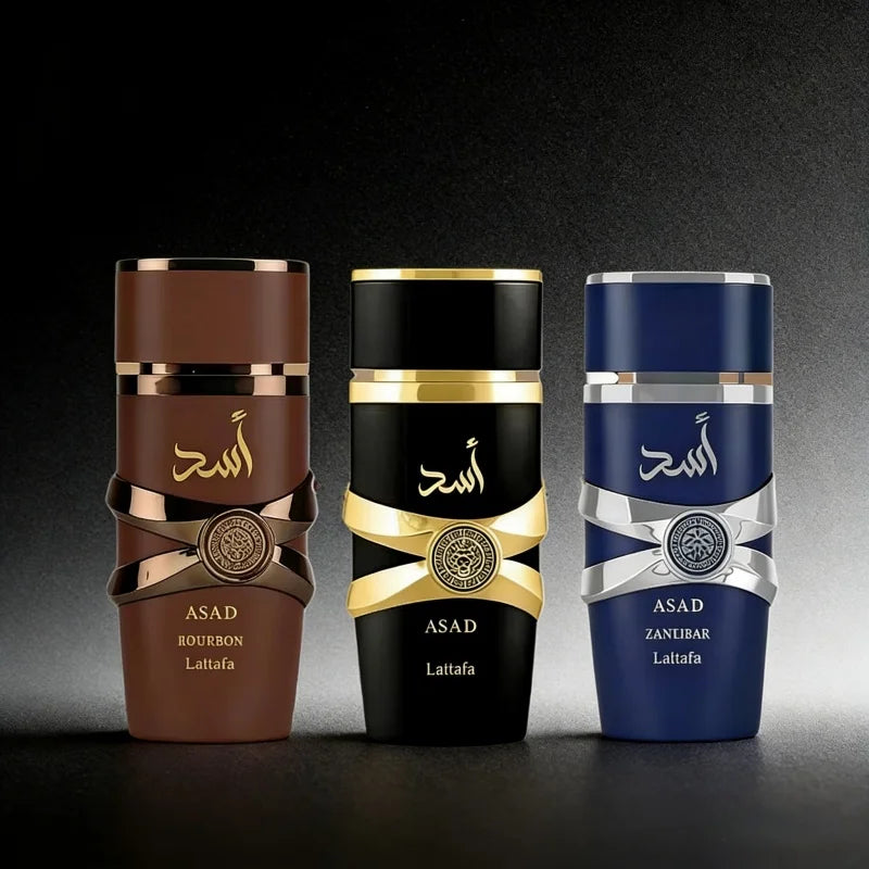 Parfum pour homme Tonsilfa Asad 100 ml, Cologne tendance, grande capacité 100 ml. Parfum unisexe longue durée.